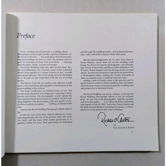 Princess Diana Royal Wedding Photo Book & Memorial Stamp Folio Collection - Picture 6 of 7